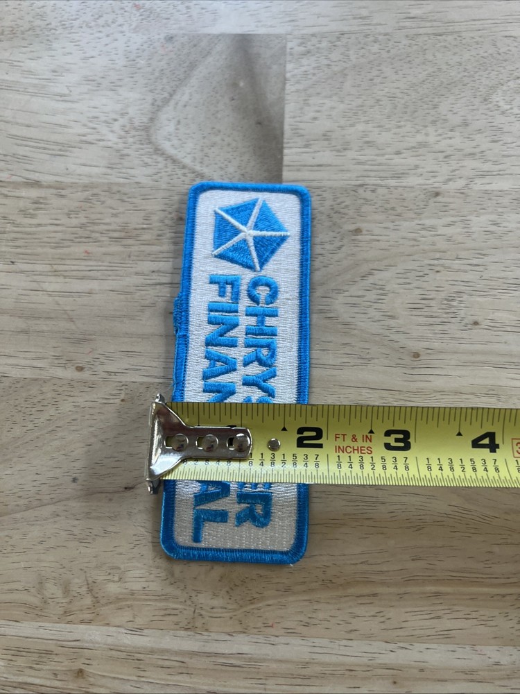 Vintage Chrysler financial patch. NOS