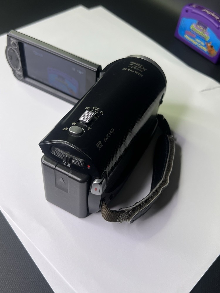 Panasonic V130 Camcorder - Black
