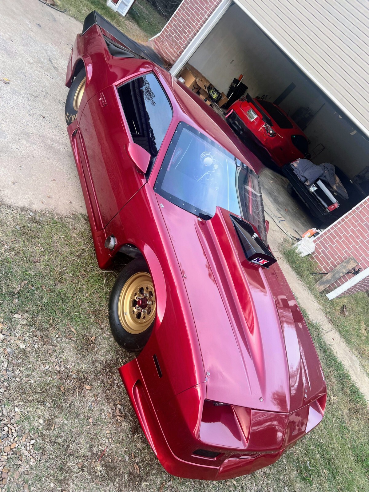 Chevy Camaro 82-92 Pro,Racing, Wing Polished, Black, Satin Anodized Aluminum