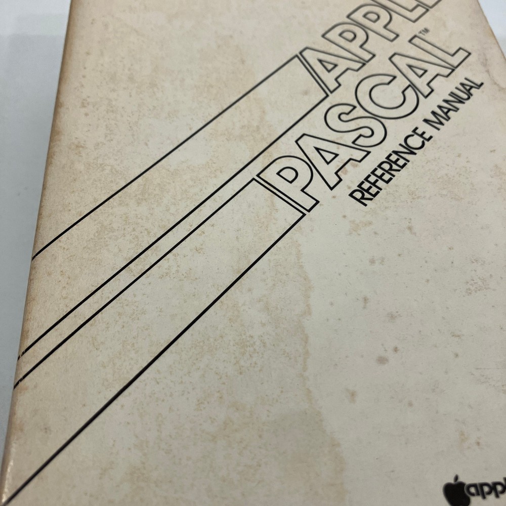 2 Vintage Apple Computer Manuals Lot Software Directory Pascal Reference TPB