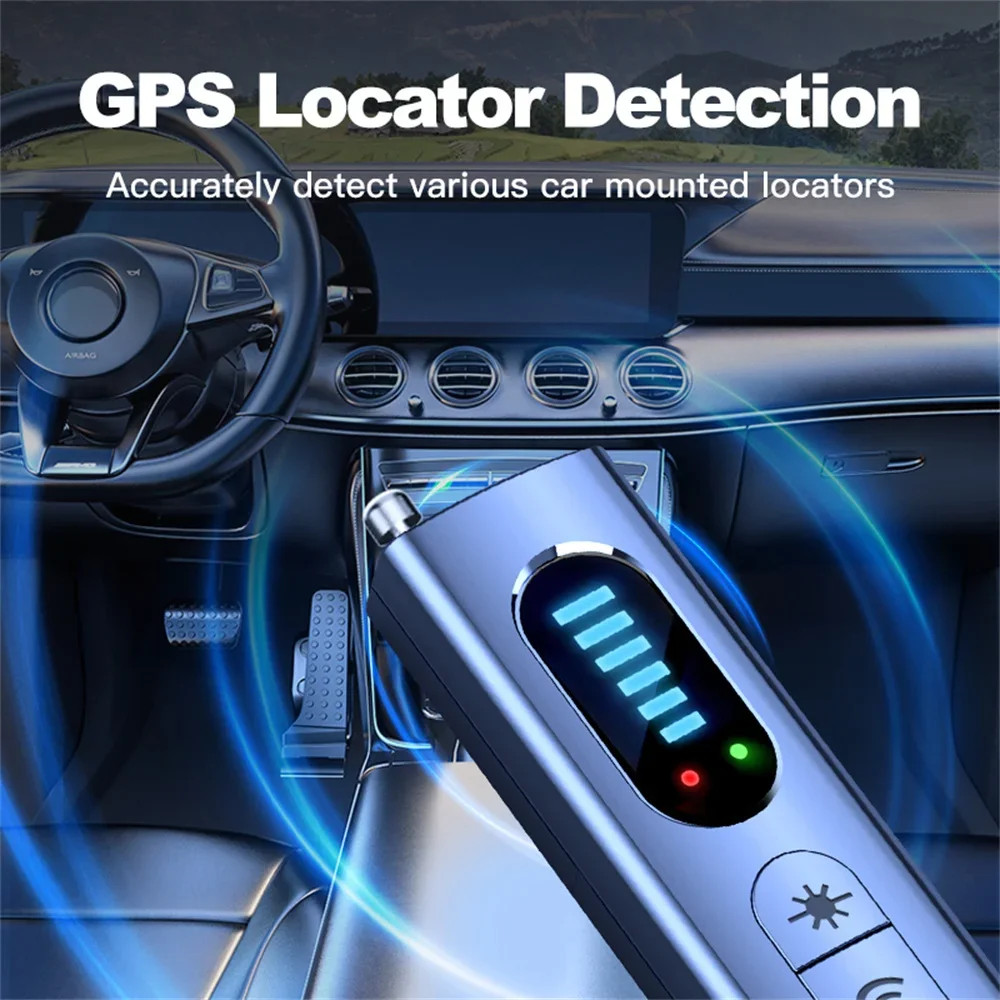 Hidden Camera Detector Anti-Spy Car GPS Tracker Listening Device Bug RF Wireless