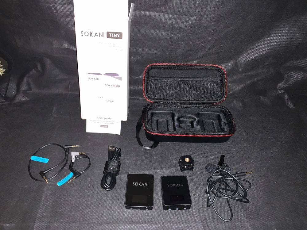 SOKANI Tiny Twin Professional Wireless Microphone System Free Shipping