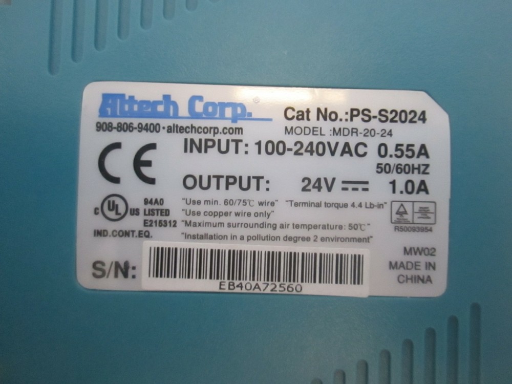 Altech Corp., Power Module, PS-S2024, Used