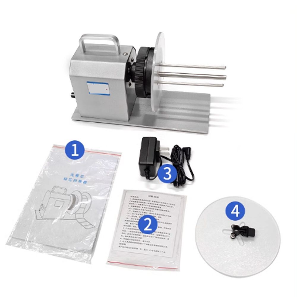 Label Rewinder Automatic Label Rewinder Barcode Small Electric Rewinder Tool