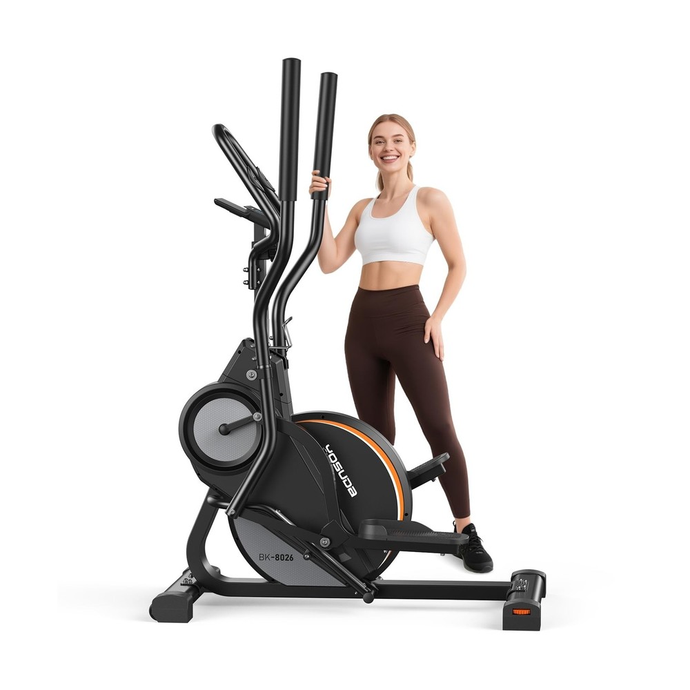 YOSUDA Elliptical Exercise Machine, Compact 3-in-1 (Elliptical + Cardio Climb...