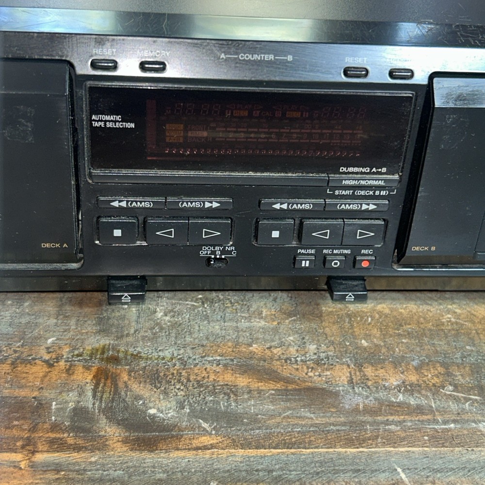 Sony TC-WE435 Stereo Cassette Deck Tested And Working