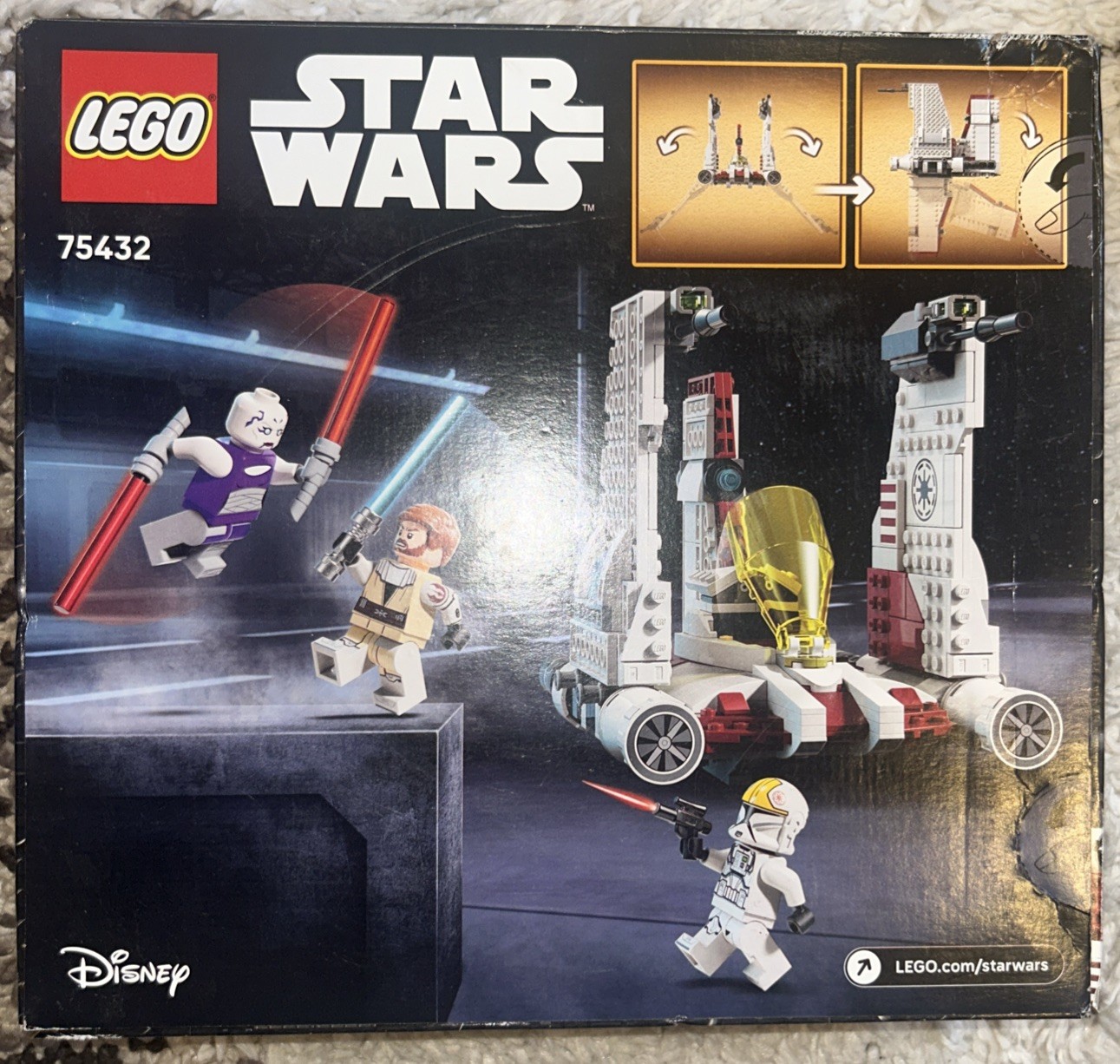 LEGO Star Wars V-19 Torrent Starfighter 75432 NEW SEALED