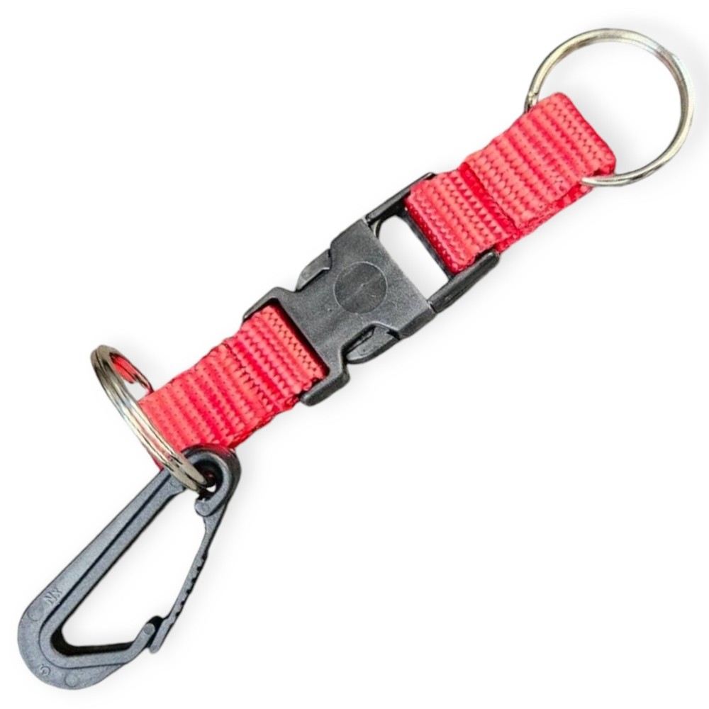 Easy-Clip Pull-A-Parts Dual Key Chain– Clips. Assorted Random Colors 5pcs