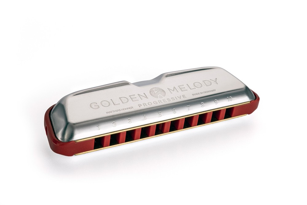 Hohner Golden Melody Harmonica New Progressive Version
