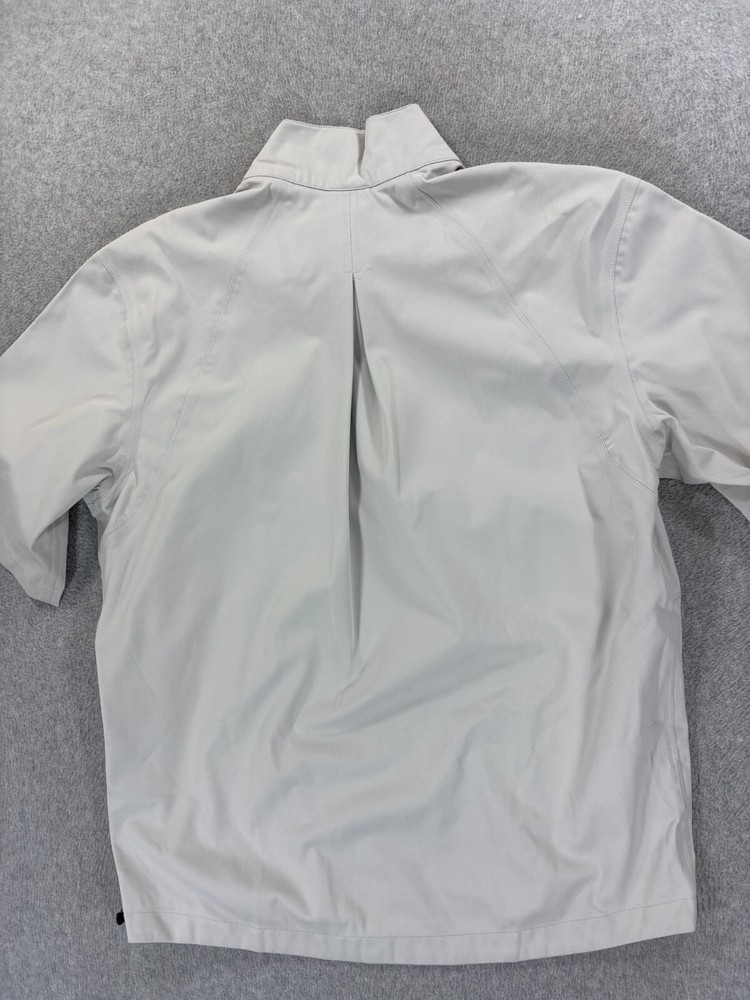 Nike Storm Fit 1/2 Zip Golf Pullover Jacket (Men's Medium) Tan