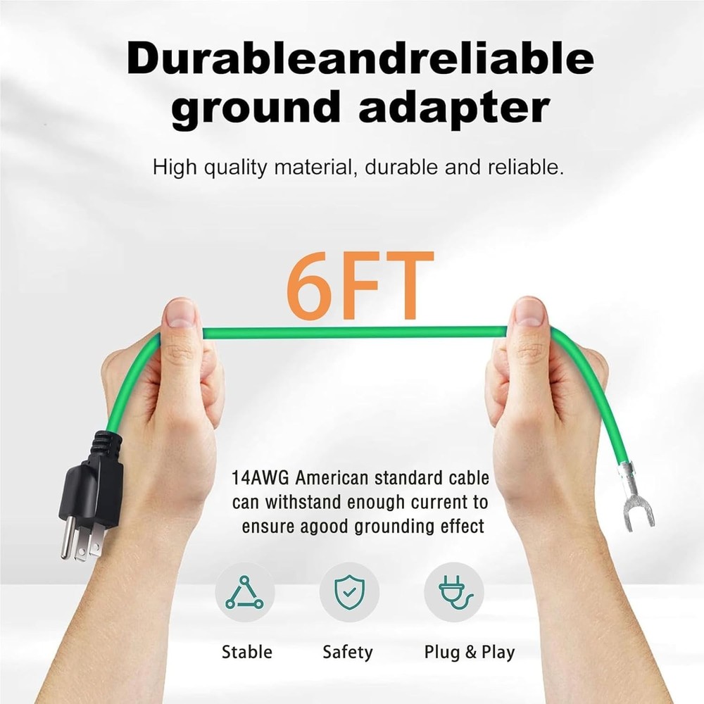 Shielded Ethernet Patch Panel Bond Ground Plug Adapter, Grounding Patches Earthi