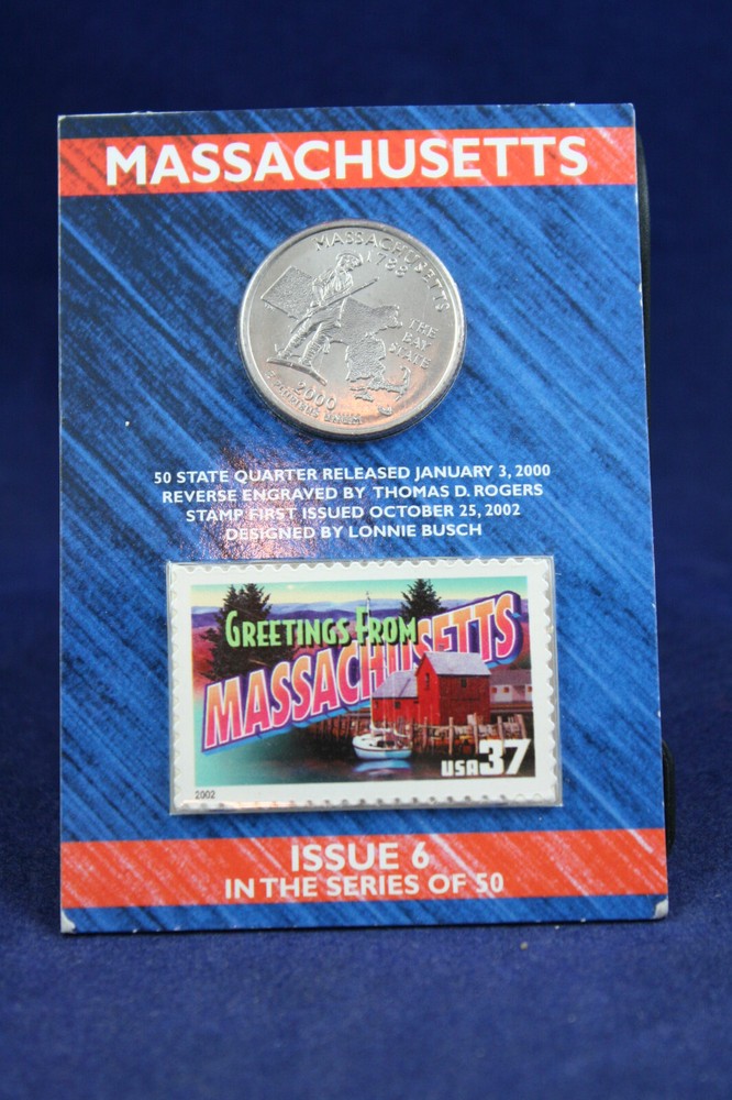 2000 STATE QUARTER  and  Stamp Set