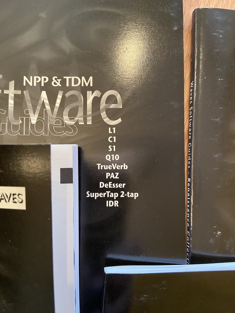 Waves Gold Bundle TDM V3.0 Manuals