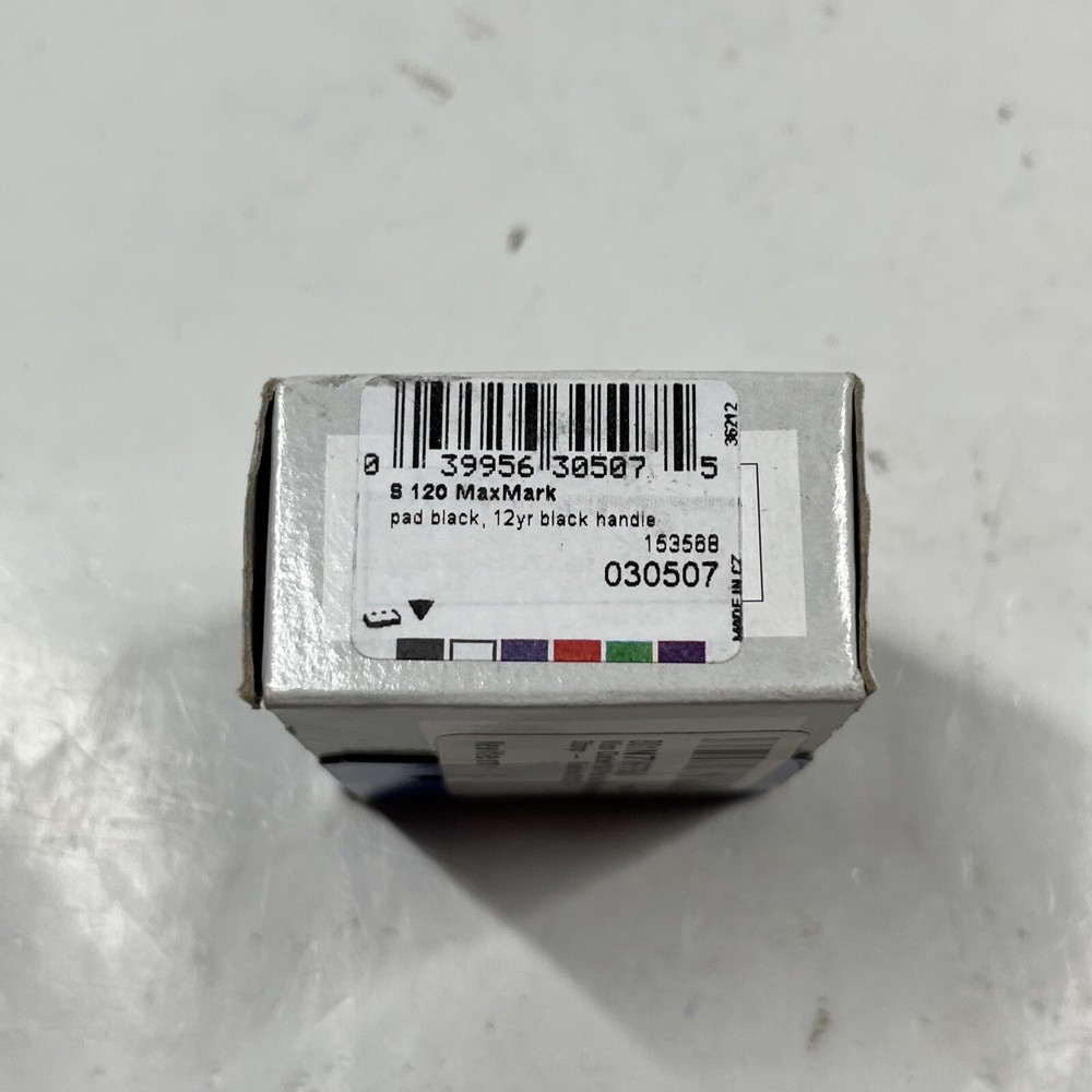 MaxMark Micro Dater 2000 Plus Self Inking Date Stamp - Black