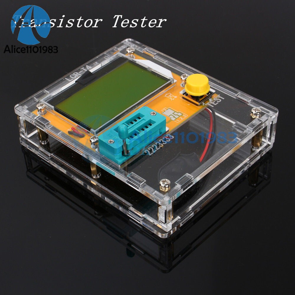 Clear LCR-T4 Transistor Tester Diode Triode Capacitance LCR Meter Module