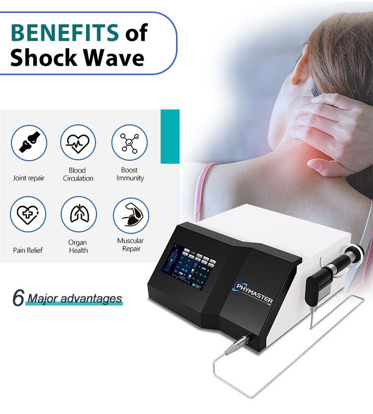 Professional Physiotherapy Shockwave Therapy Body Massage Machine ESWT Therapy