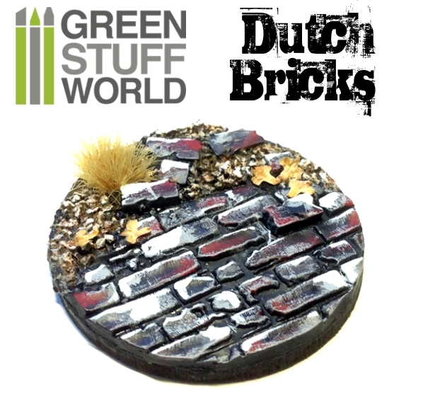 Rolling Pin - DUTCH BRICKS Texture - Create your bases - Infinity, Warhammer