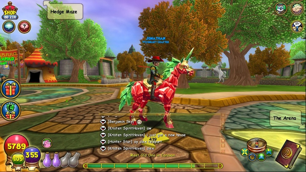 wizard101 account