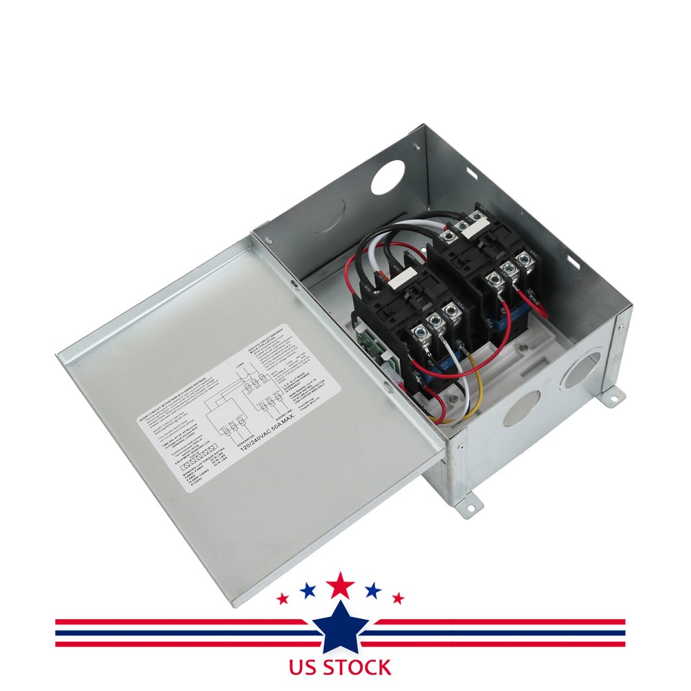 Automatic Transfer Switch 50 Amp RV Transfer Switch Applied to RV, Speedboats