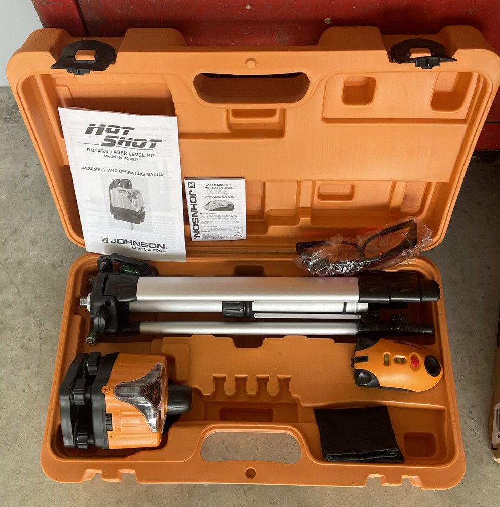 Johnson Hot Shot Rotary Laser Level