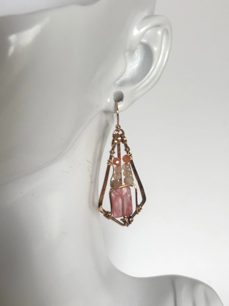 Apricot Earrings E84015