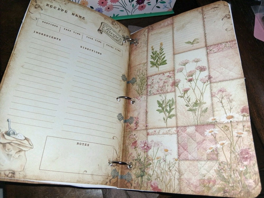 Favorite Recipes Junk Journal Scrapbook