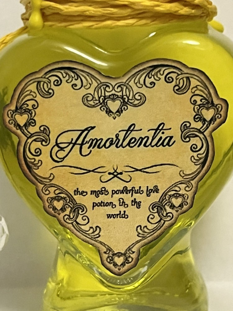Potion Bottle Hufflepuff Yellow Love Potion