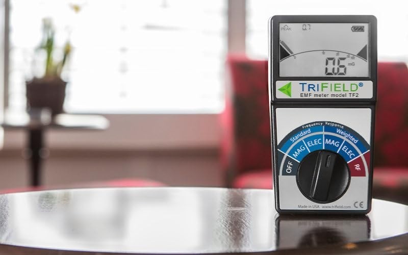Lightweight EMF Meter for Comprehensive Electromagnetic Detection - USA Made