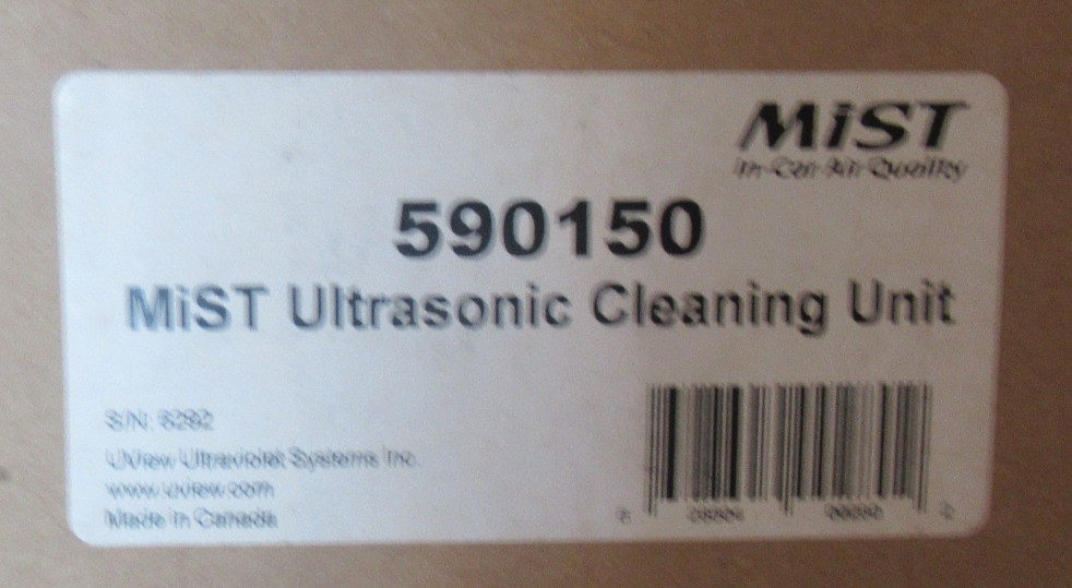 MIST 590150 ULTRASONIC CLEANING UNIT