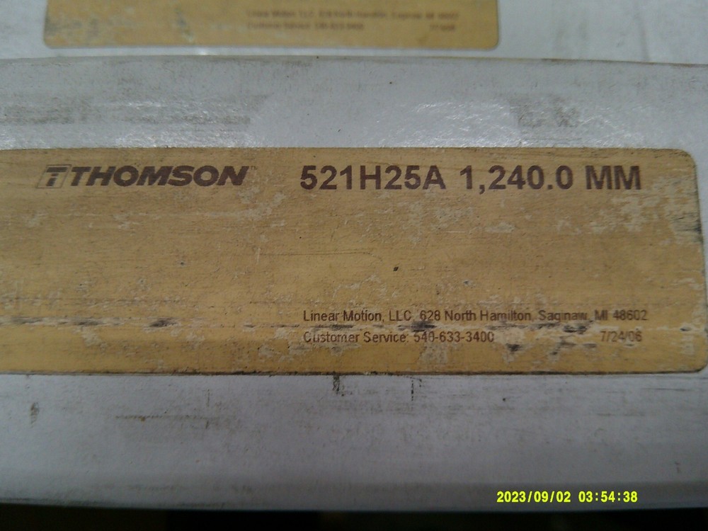 Thomson Linear Rail 521H25A+1240