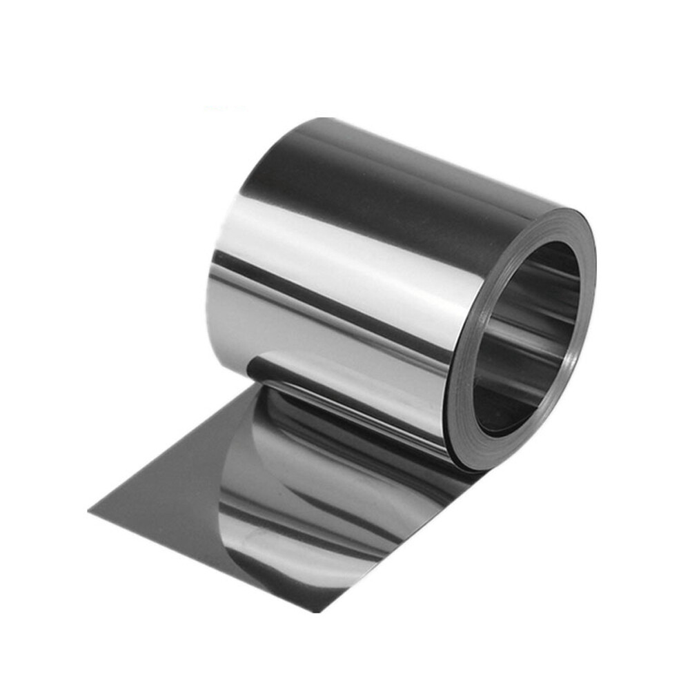 0.1mm - 1mm Thick 304 Stainless Steel Flat Bar Metal Strip Sheet Foil Band Roll