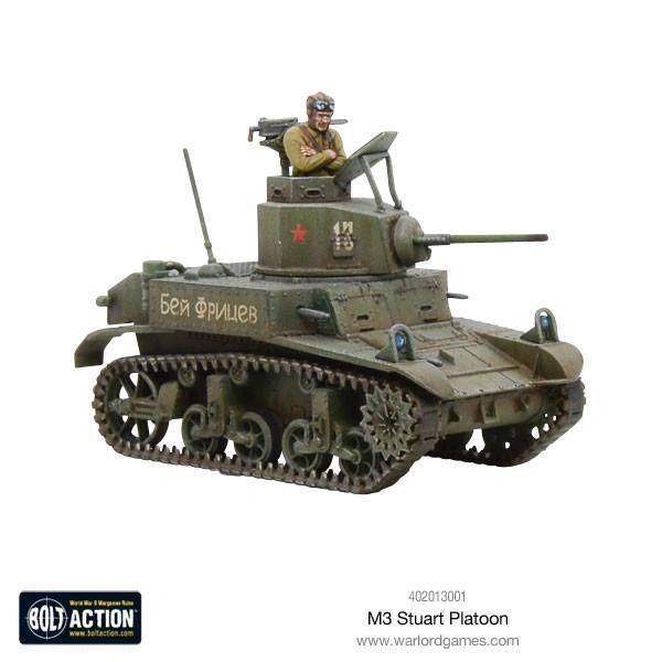 Bolt Action - M3 Stuart Platoon