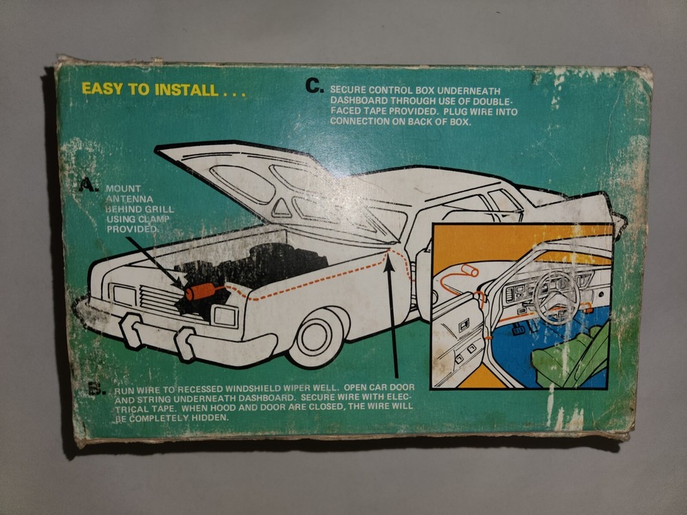 RADAR DETECTOR # CSF-1 COPPER STOPER