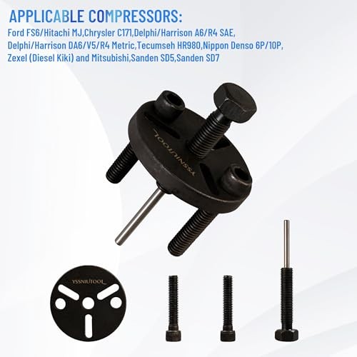 A/C Compressor Clutch Holding Tool - Remove Install Kit