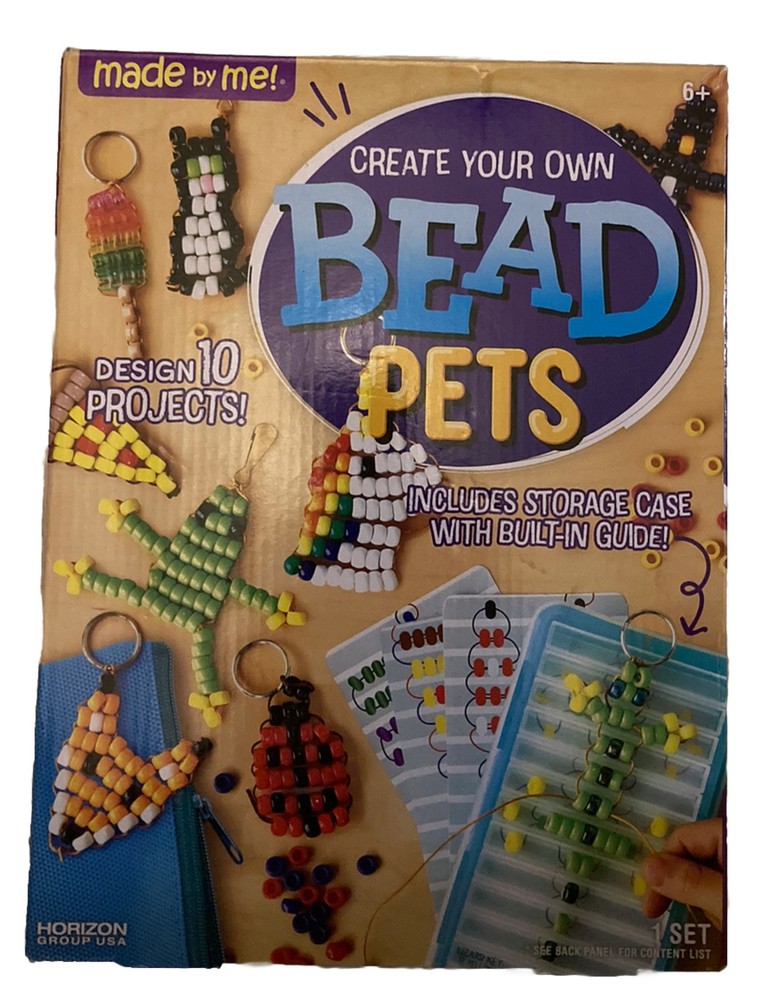 Made By Me Create Your Own Bead Pets NEW 6+