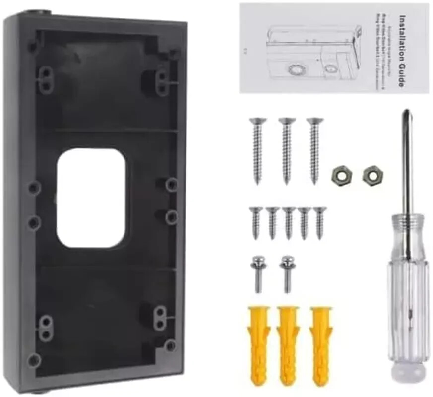 Adjustable Angle Mount Compatible Video Doorbell Mount Only