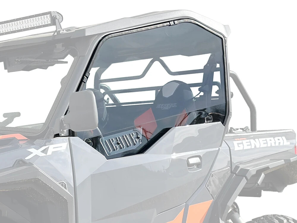 Polaris General - Hard Coated Polycarbonate Upper Doors Kit-Clear