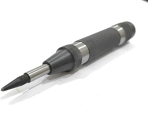Automatic Center Punch with Replaceable Hardened Steel Tip (USA FULFILLED)