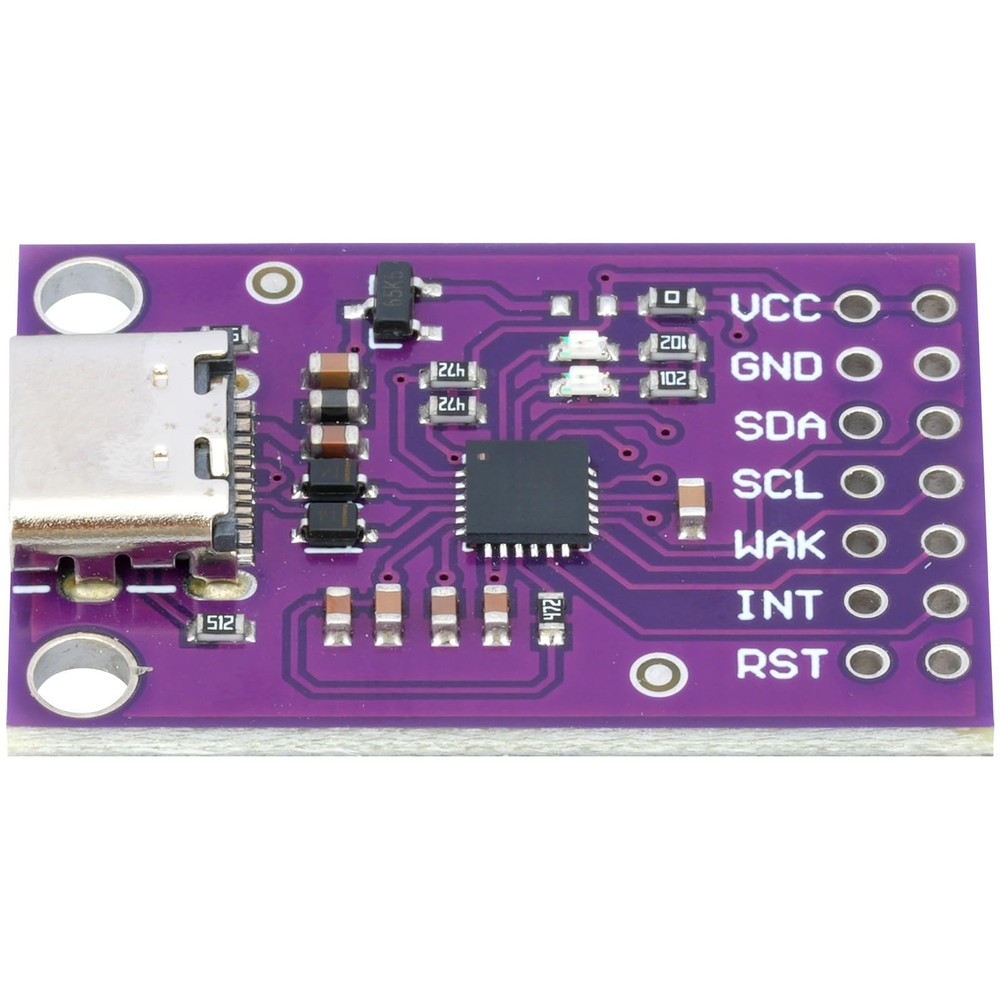 MTDELE CP2112 Debug Board Tyce-C USB to SMBus I2C Communication Module with...