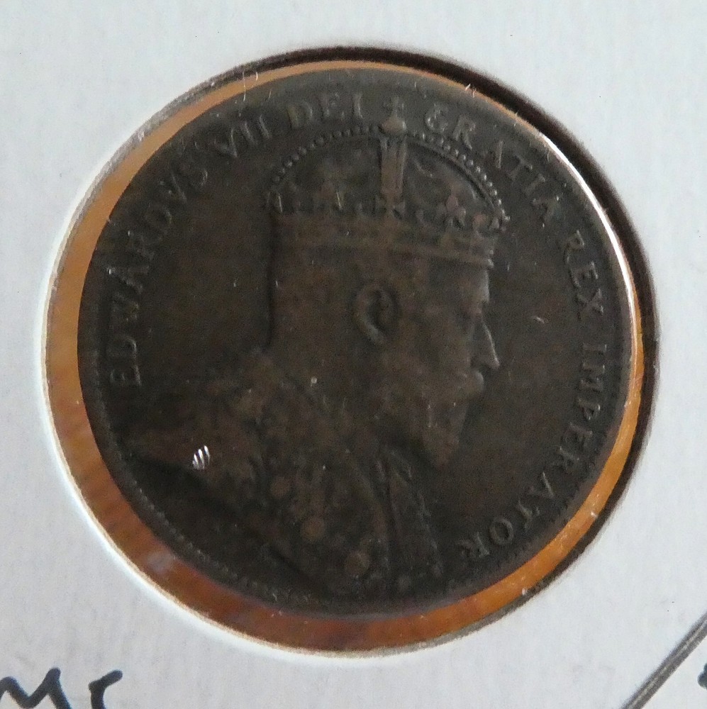 Newfoundland large cent 1909. Nice