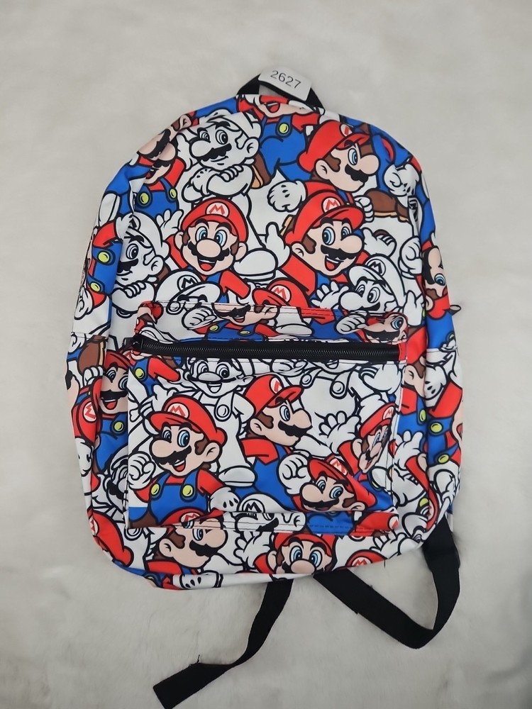 Super Mario Bros. Mario Colour Pop Collage 16" Backpack