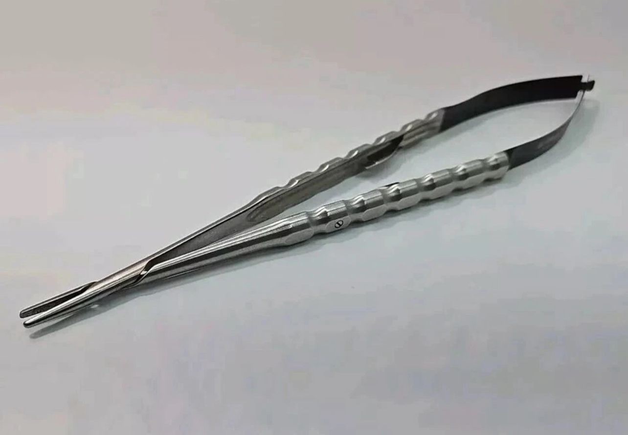 Lot Of 3 HU-FRIEDY Castroviejo Straight ,Diamond Dusted, Micro Scissor Curved