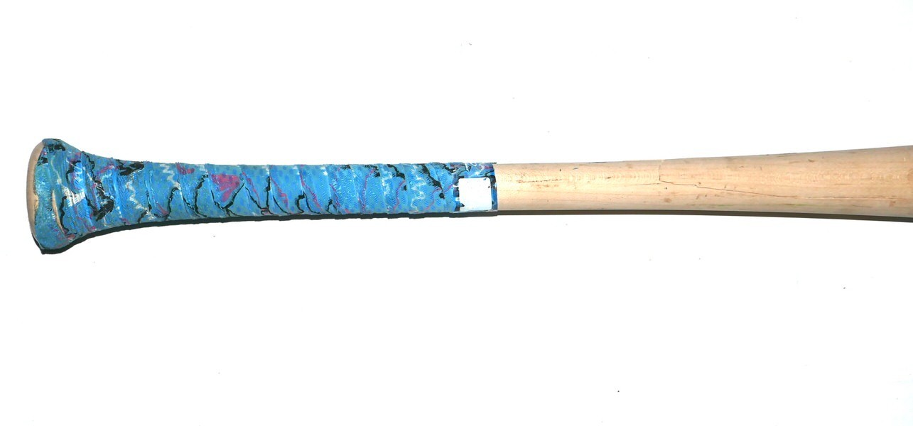 ARMANDO ALVAREZ OAKLAND ATHLETICS GAME USED SIGNED CHANDLER RA13 BASEBALL BAT