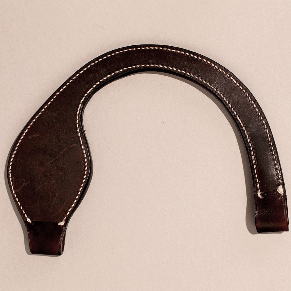 HILASON Leather One Ear Headstall Ear Piece Replacement Detachable Ear-Loop