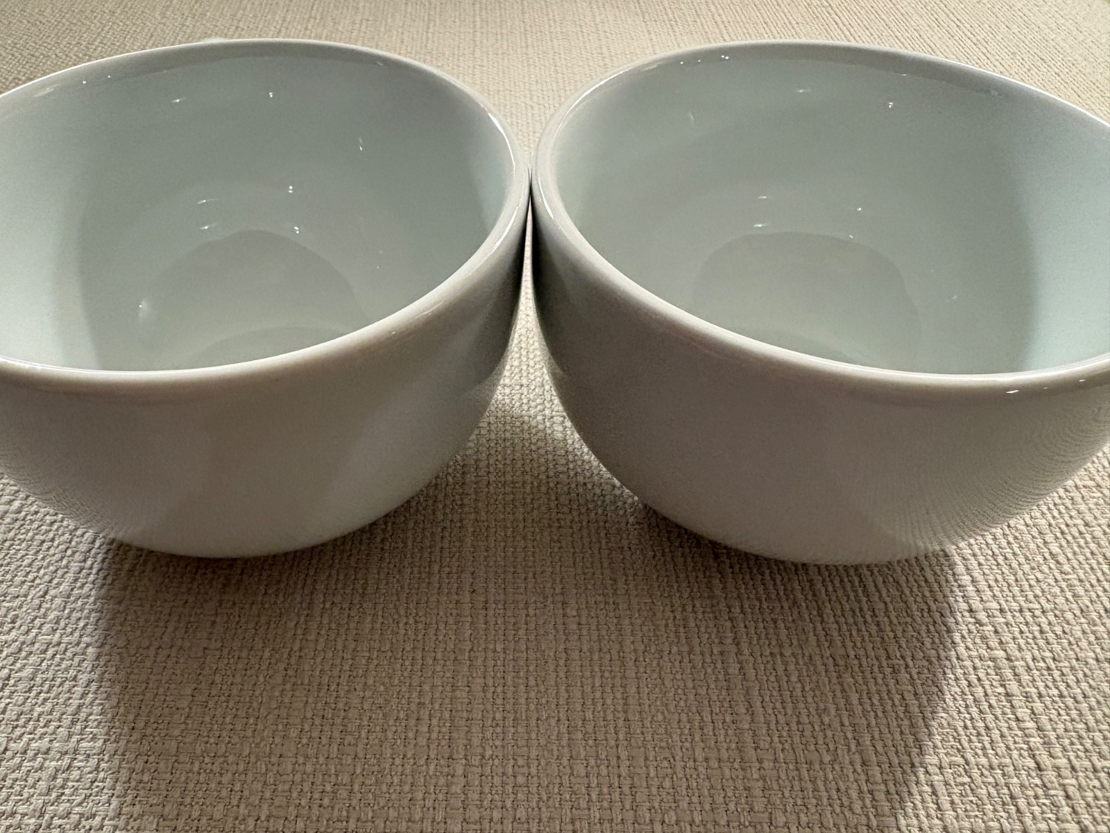 2 Apilco All White Porcelain Extra Large Cups Opera? Excellent Condition