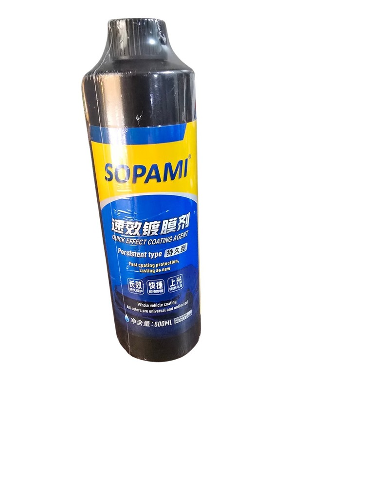 SOPAMI QUICK EFFECT COATING AGENT PERSISTENT TYPE 500ML NO ATTACHMENTS NEW