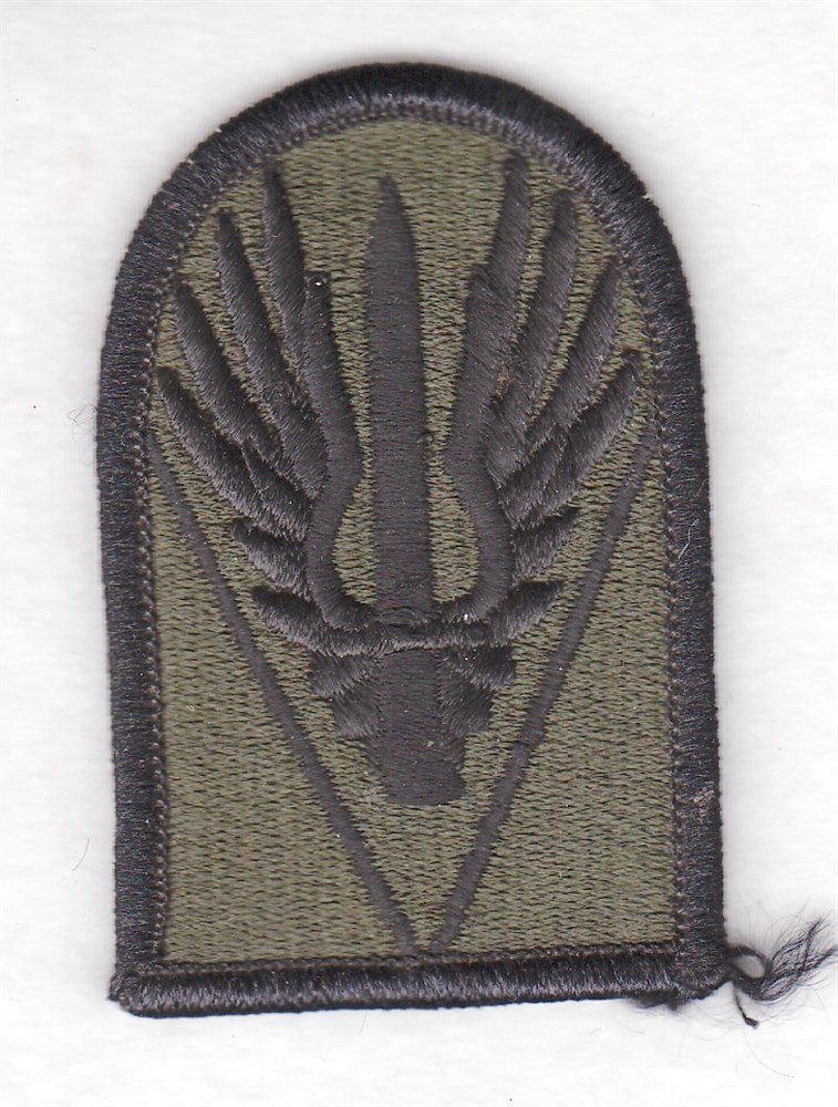 Army Patch:  Joint Readiness Training Command - merrowed edge, subdued