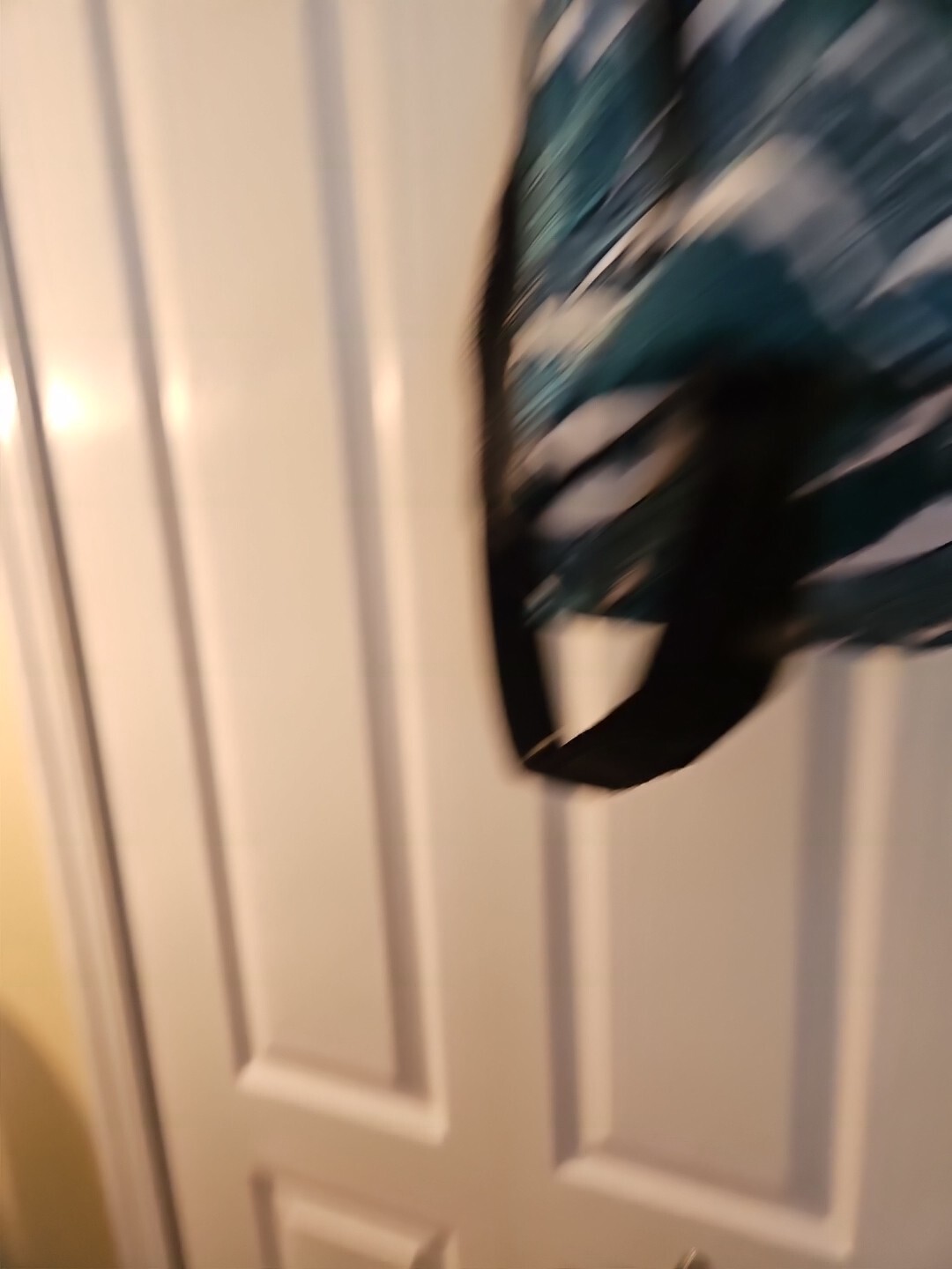 Risefit Drawstring Backpack with Mesh Pockets String Gym Bag Blue Waves