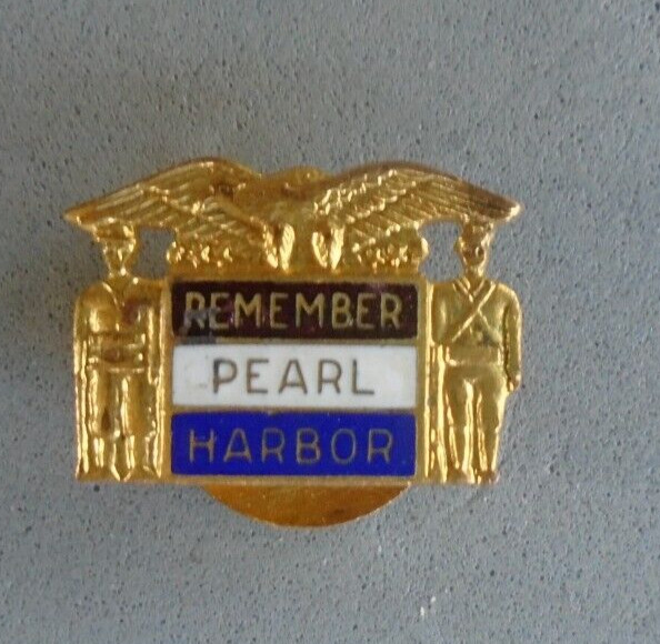 Remember Pearl Harbor cuff link
