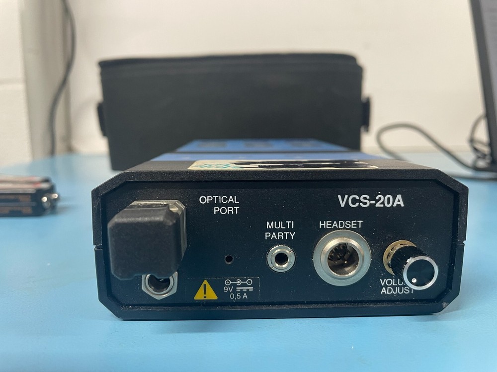 EXFO VCS-20A SM Multi-Function Voice Communicator w/ Case *30 DAY RETURNS*